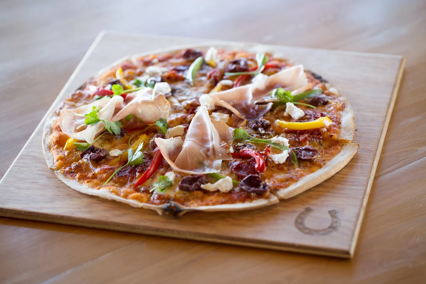 Pizza at Blacksmith's Kitchen